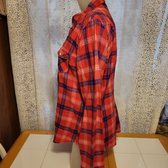 American eagle outfitters western snap button shirt size XL - Picture 3 of 6